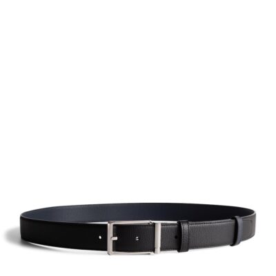 Dunhill Leather Reversible Rounded Roller Buckle Belt - Image 1