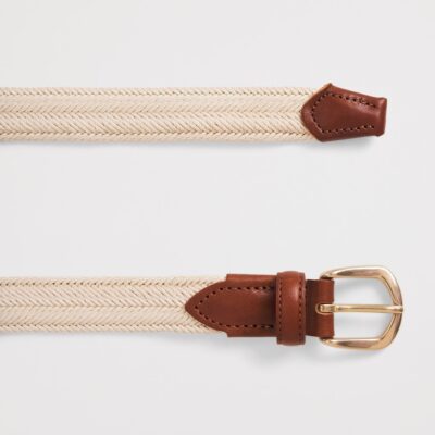 Eleventy Cotton Woven Belt - Image 3