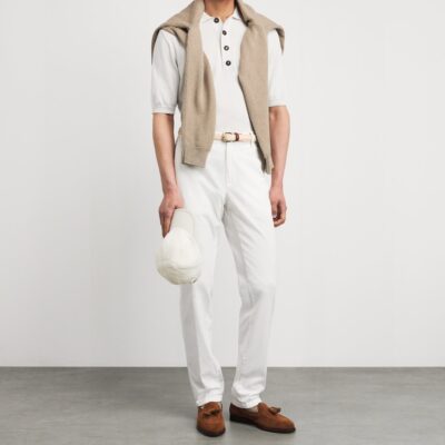Eleventy Cotton Woven Belt - Image 4