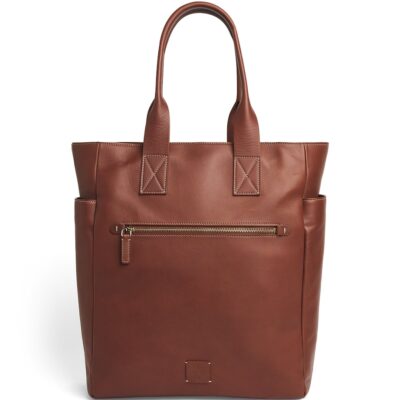 Eleventy Faux Leather Tote Bag - Image 1