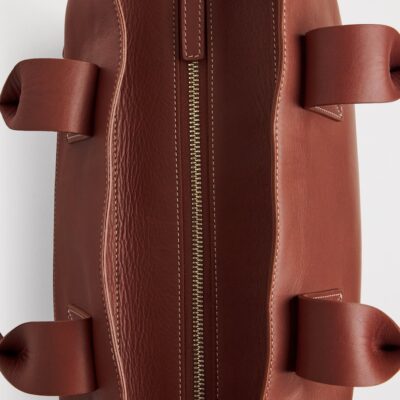 Eleventy Faux Leather Tote Bag - Image 5