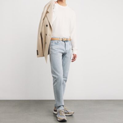 Eleventy Nubuck Leather Belt - Image 3