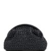 Eleventy Raffia Woven Clutch Bag - Image 1