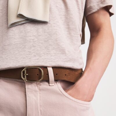 Eleventy Suede Belt - Image 2