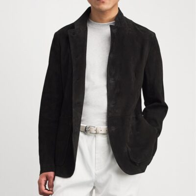 Eleventy Suede Western Belt - Image 2
