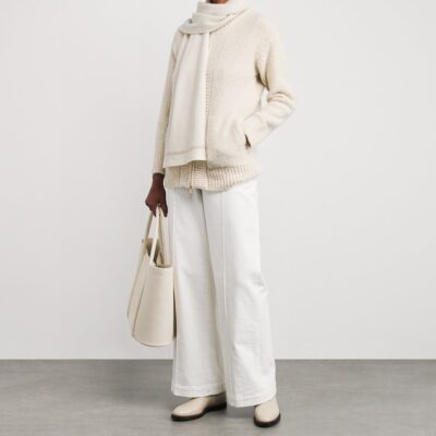 Eleventy Wool-Cashmere Scarf - Image 2