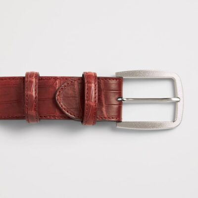 Elliot Rhodes Alligator Leather Belt - Image 3