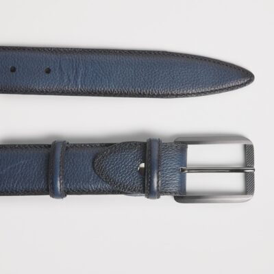 Elliot Rhodes Grained Leather Belt - Image 3