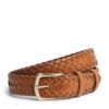 Elliot Rhodes Leather Braided Belt - Image 1