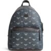 Emporio Armani Coated Canvas Eagle Backpack - Image 1