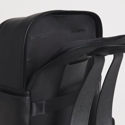 Emporio Armani Leather Backpack - Image 5