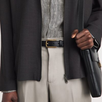 Emporio Armani Leather Belt - Image 2