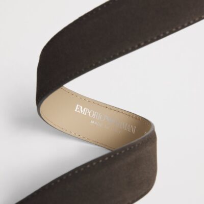 Emporio Armani Leather Buckle Belt - Image 4