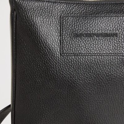 Emporio Armani Leather Cross-Body Bag - Image 4