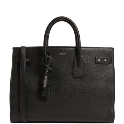 Emporio Armani Leather Logo Briefcase - Image 2
