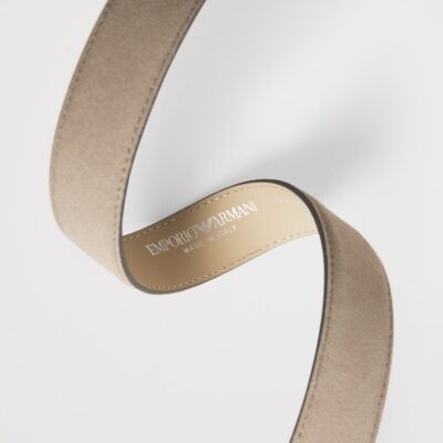 Emporio Armani Leather Tongue Belt - Image 5
