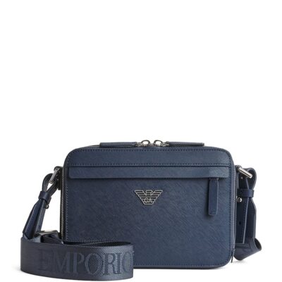 Emporio Armani Mini Eagle Camera Cross-Body Bag - Image 1