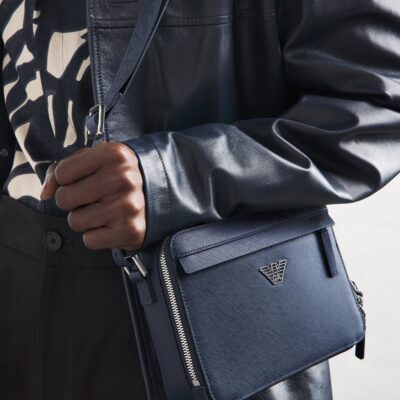 Emporio Armani Mini Eagle Camera Cross-Body Bag - Image 2