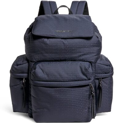 Emporio Armani Padded Jacquard Backpack - Image 1