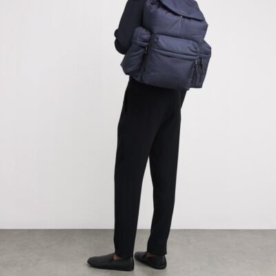 Emporio Armani Padded Jacquard Backpack - Image 2
