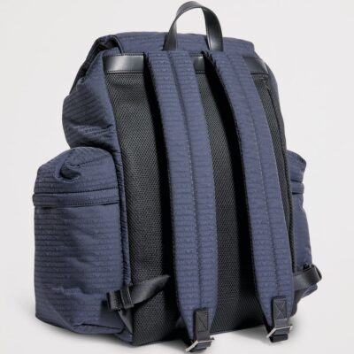 Emporio Armani Padded Jacquard Backpack - Image 3