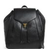 Emporio Armani Pebbled Leather Backpack - Image 1