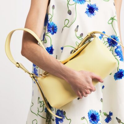 Erdem Leather Bloom Shoulder Bag - Image 4