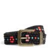 Etro Beaded Floral Belt - Image 1