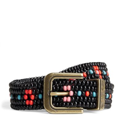 Etro Beaded Floral Belt - Image 1