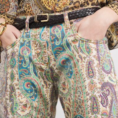 Etro Calfskin Braided Belt - Image 2