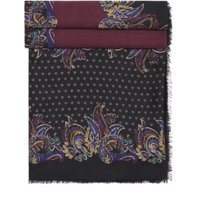 Etro Cashmere Paisley Scarf - Image 1