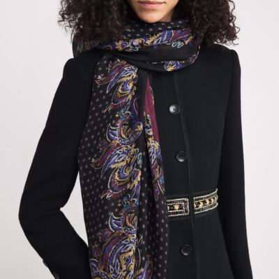 Etro Cashmere Paisley Scarf - Image 2