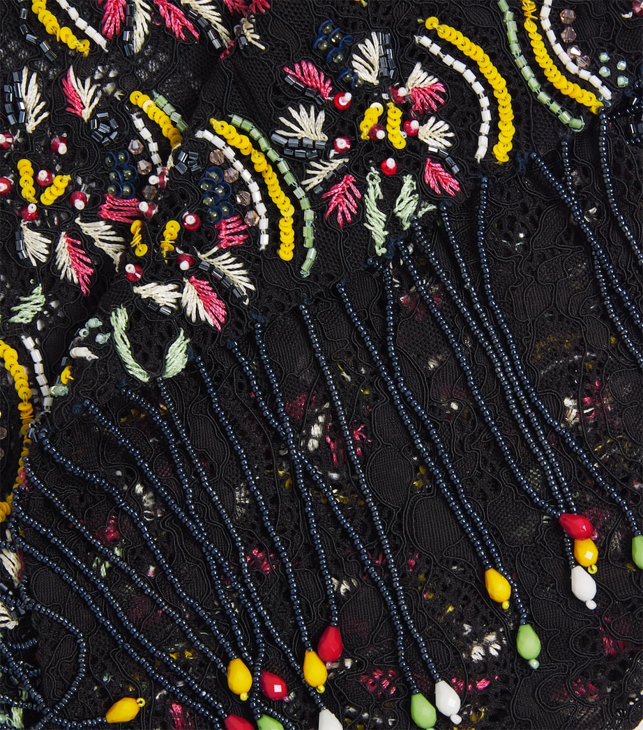 Etro Embroidered Lace Scarf - Image 4