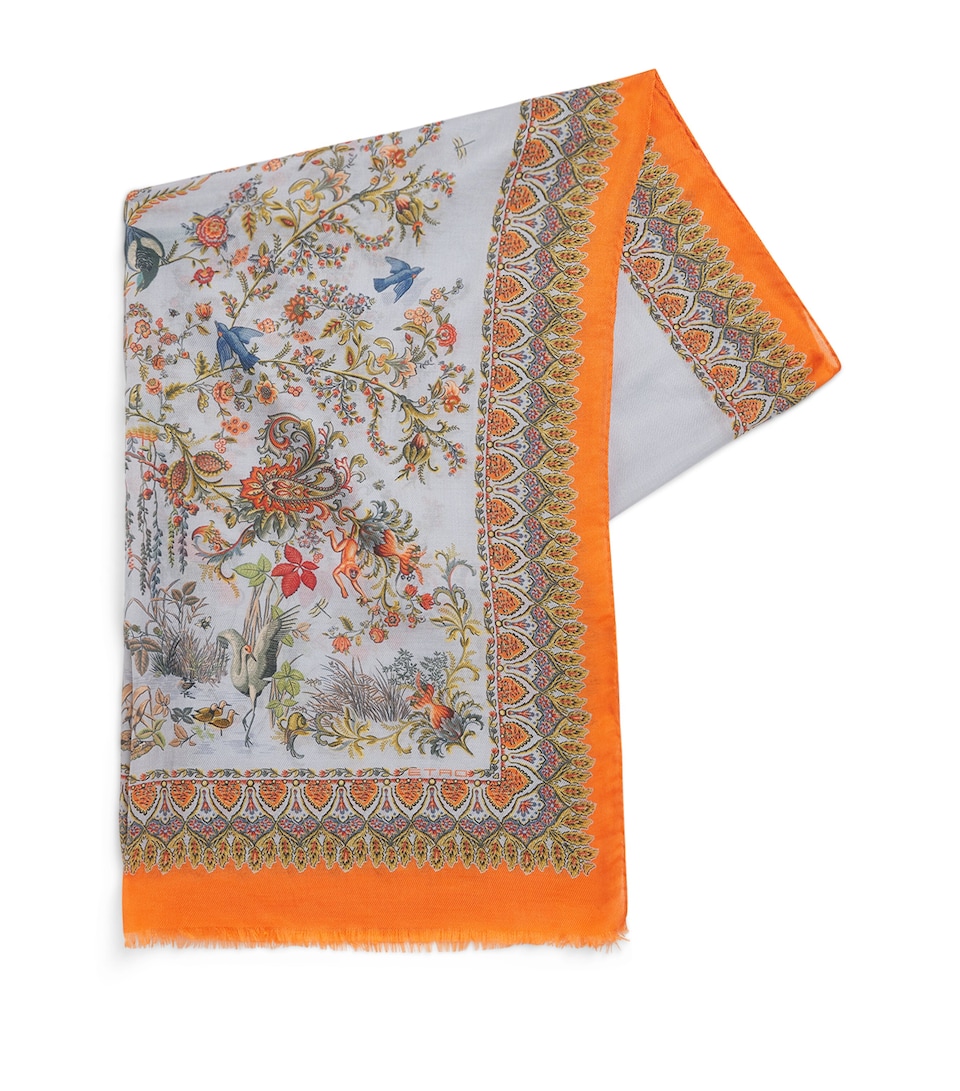 Etro Embroidered Lace Scarf - Image 5