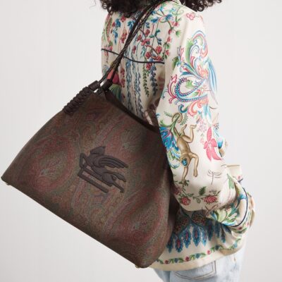 Etro Large Paisley Arnica Libra Tote Bag - Image 2