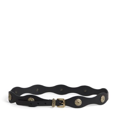 Etro Leather Studded Belt - Image 1