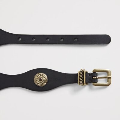 Etro Leather Studded Belt - Image 4