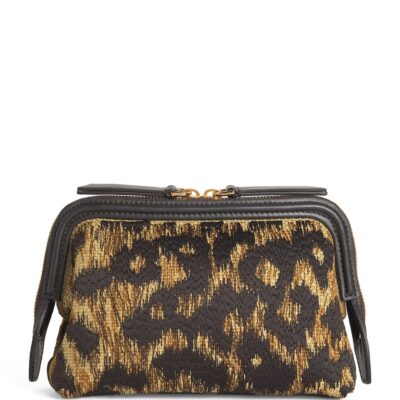Etro Raffia Embroidered Doc Cross-Body Bag - Image 1