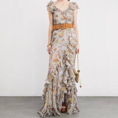 Etro Suede Studded Wide Belt - Image 3