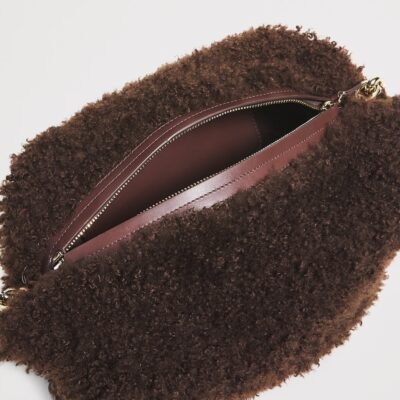 Fabiana Filippi Medium Shearling Shoulder Bag - Image 4