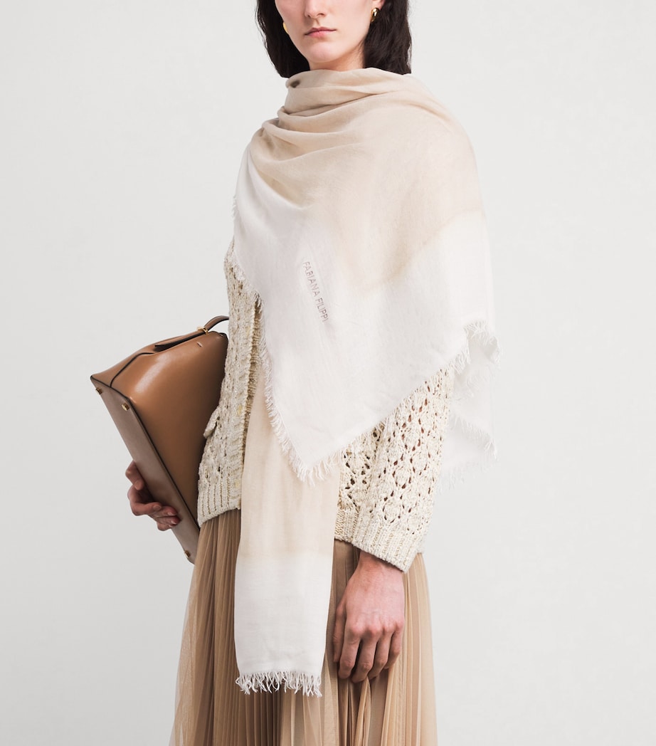 Fabiana Filippi Modal-Cashmere Scarf - Image 2
