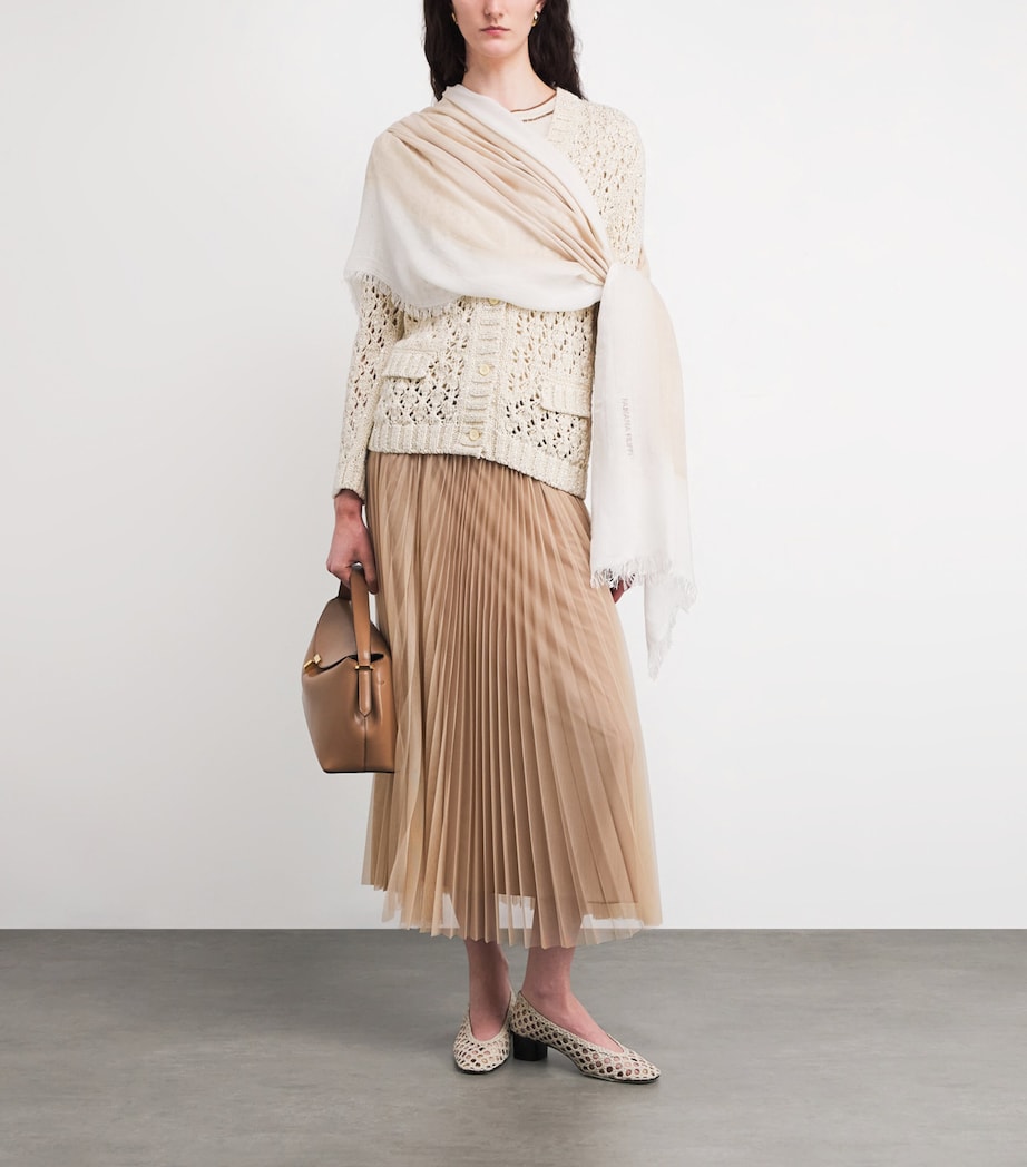 Fabiana Filippi Modal-Cashmere Scarf - Image 3