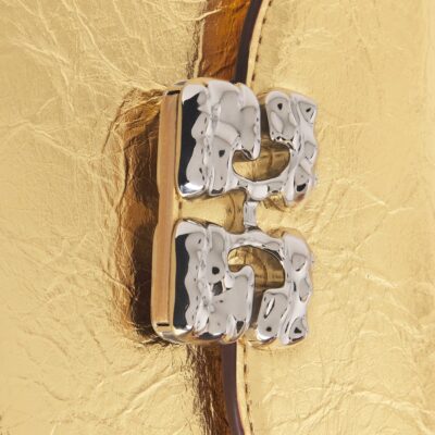 GANNI Metallic Lulu Cross-Body Bag - Image 5