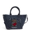 GANNI Small Tweed Bear Tote Bag - Image 1