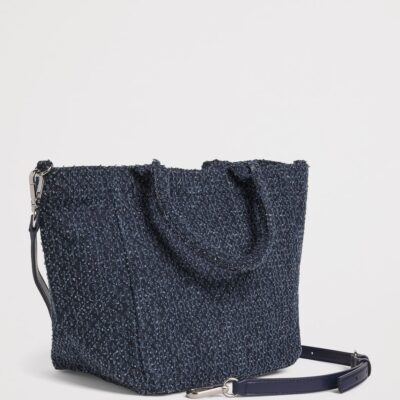 GANNI Small Tweed Bear Tote Bag - Image 3