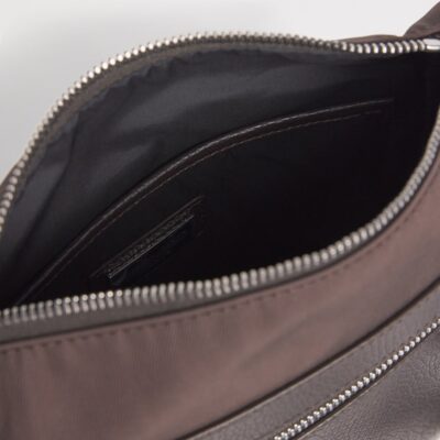 Giorgio Armani Leather-Trim Cross-Body Bag - Image 4