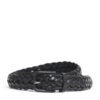 Giorgio Armani Leather Woven Belt - Image 1
