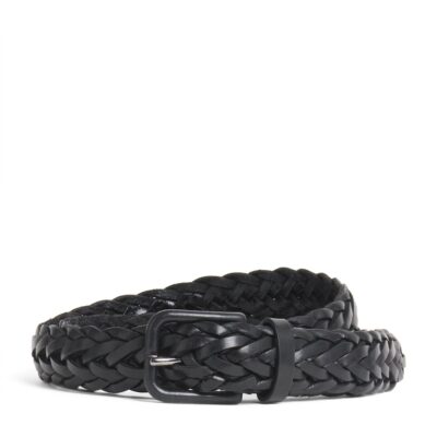 Giorgio Armani Leather Woven Belt - Image 1