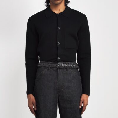 Giorgio Armani Leather Woven Belt - Image 2