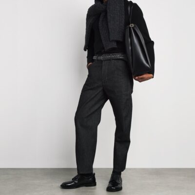 Giorgio Armani Leather Woven Belt - Image 3